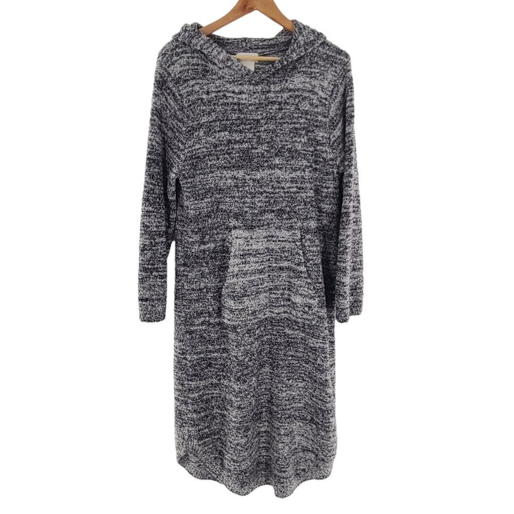 Softies Hooded Lounger with‎ Plush Melange Fabric & Kangaroo Pocket sz SMALL/MED